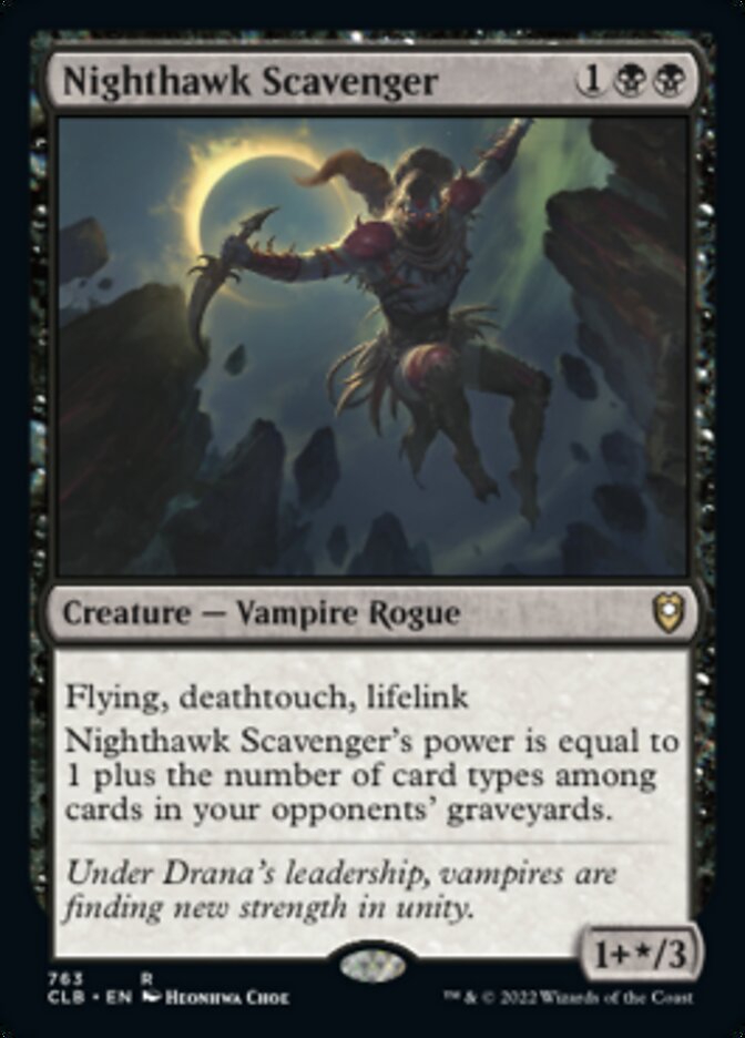 Nighthawk Scavenger [Commander Legends: Battle for Baldur's Gate] | Card Merchant Takapuna