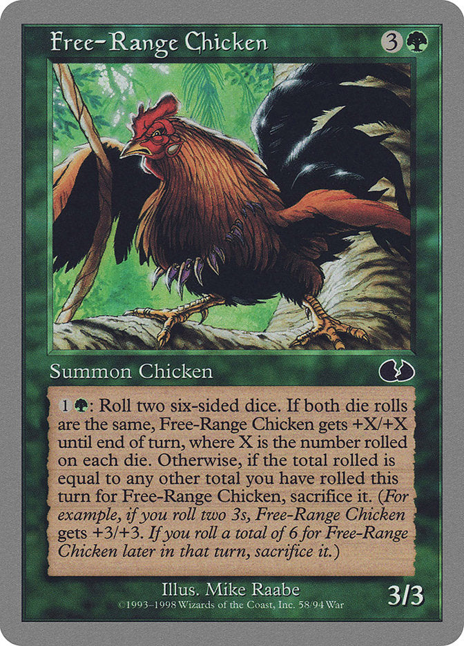 Free-Range Chicken [Unglued] | Card Merchant Takapuna