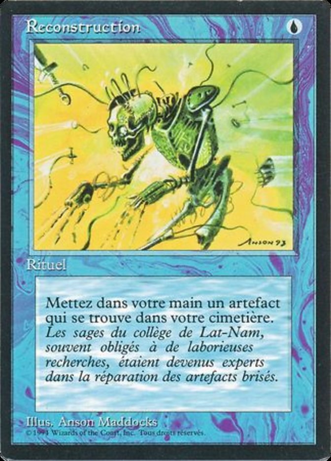 Reconstruction [Foreign Black Border] | Card Merchant Takapuna