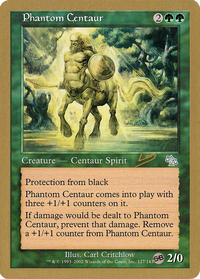 Phantom Centaur (Raphael Levy) (SB) [World Championship Decks 2002] | Card Merchant Takapuna