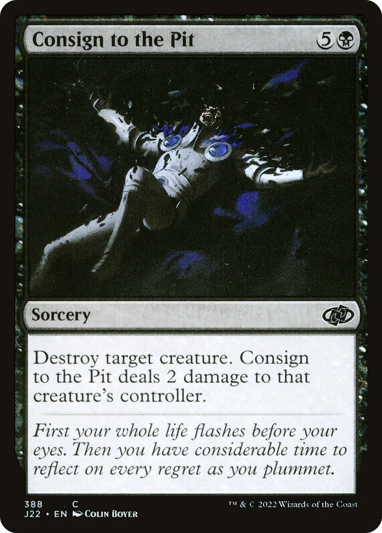 Consign to the Pit [Jumpstart 2022] | Card Merchant Takapuna