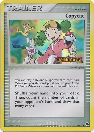 Copycat (73/101) (Stamped) [EX: Dragon Frontiers] | Card Merchant Takapuna