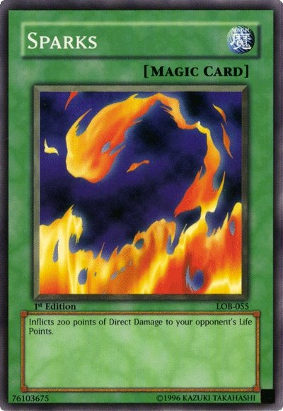Sparks [LOB-055] Common | Card Merchant Takapuna