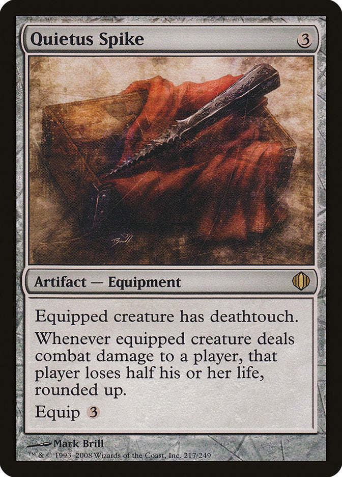 Quietus Spike [Shards of Alara] | Card Merchant Takapuna