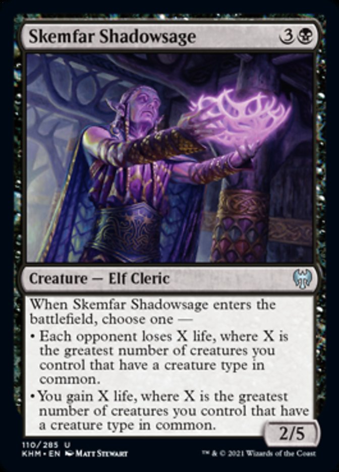 Skemfar Shadowsage [Kaldheim] | Card Merchant Takapuna
