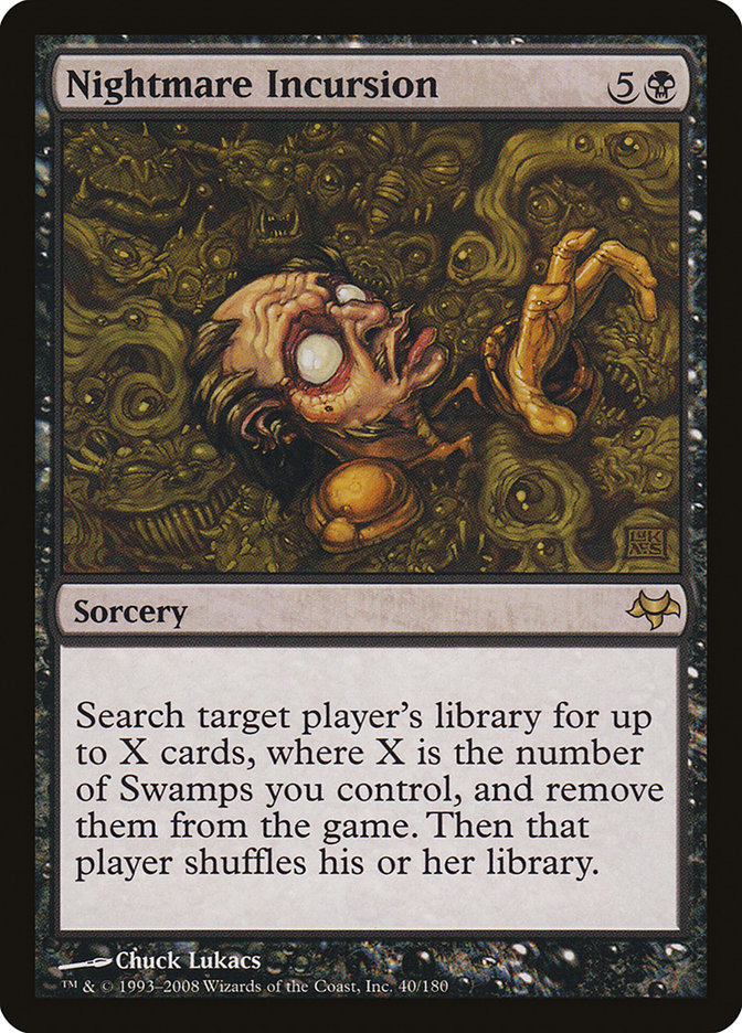 Nightmare Incursion [Eventide] | Card Merchant Takapuna