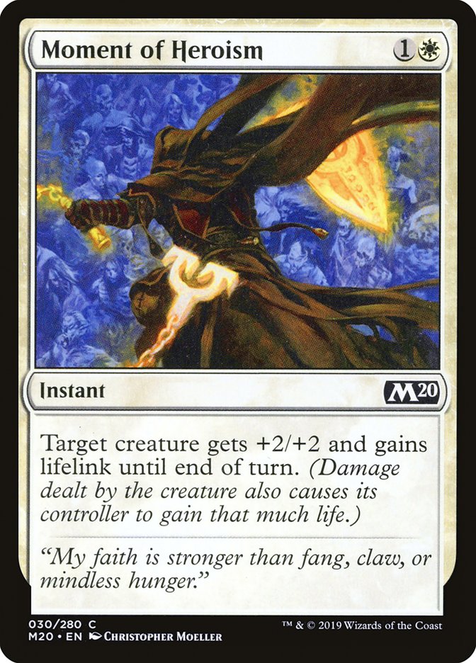 Moment of Heroism [Core Set 2020] | Card Merchant Takapuna