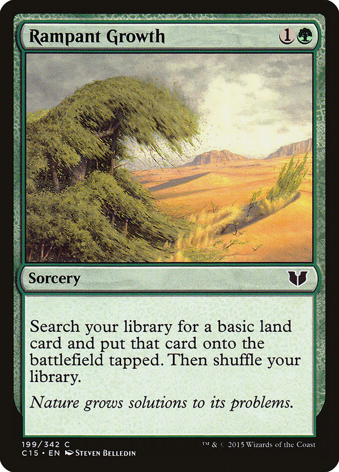 Rampant Growth [Commander 2015] | Card Merchant Takapuna