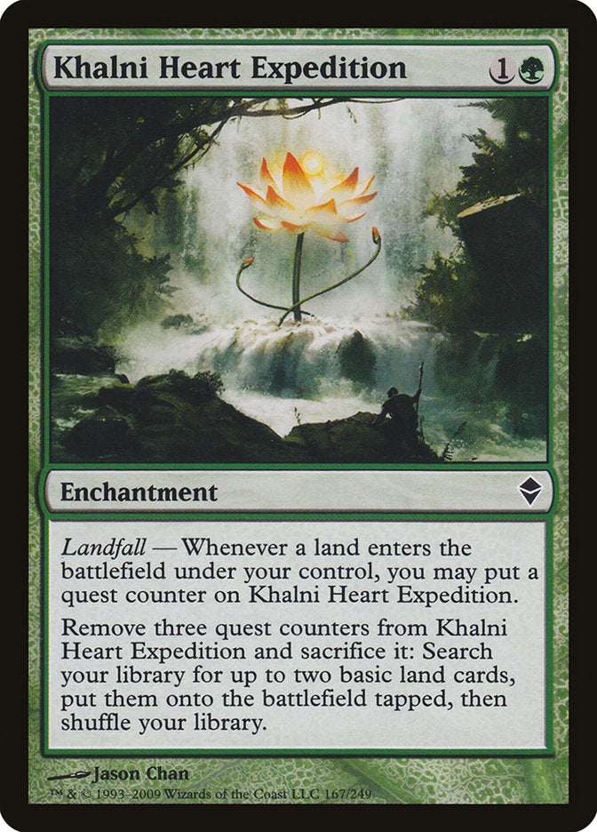Khalni Heart Expedition [Zendikar] | Card Merchant Takapuna