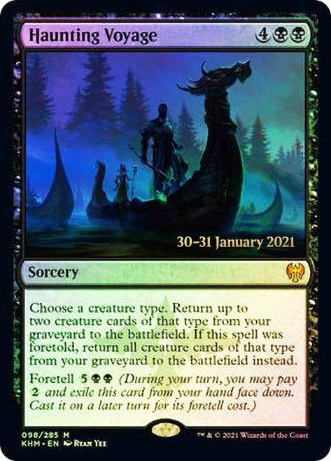 Haunting Voyage [Kaldheim Prerelease Promos] | Card Merchant Takapuna