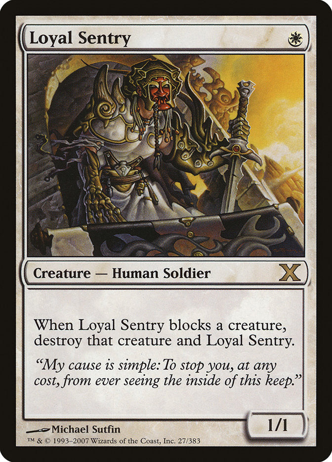 Loyal Sentry [Tenth Edition] | Card Merchant Takapuna