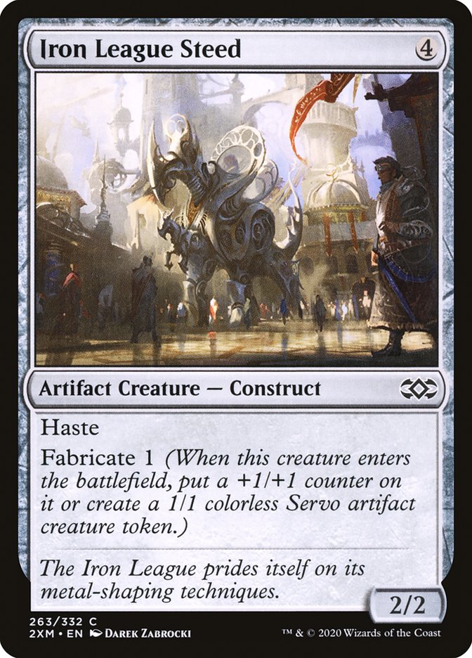 Iron League Steed [Double Masters] | Card Merchant Takapuna