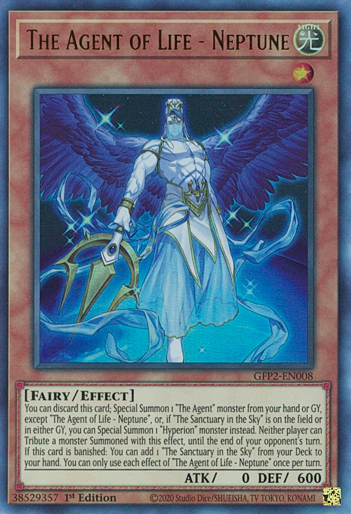 The Agent of Life - Neptune [GFP2-EN008] Ultra Rare | Card Merchant Takapuna