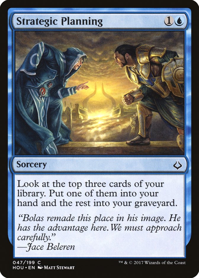 Strategic Planning [Hour of Devastation] | Card Merchant Takapuna