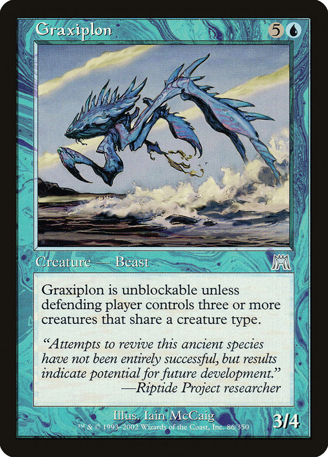 Graxiplon [Onslaught] | Card Merchant Takapuna