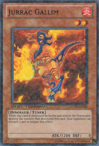 Jurrac Gallim [DT04-EN026] Common | Card Merchant Takapuna