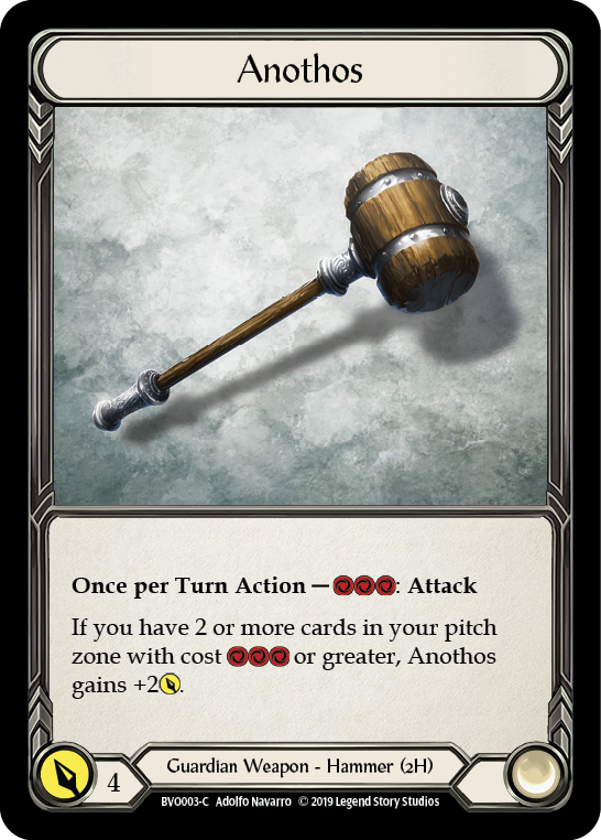 Anothos [BVO003-C] (Bravo Hero Deck)  1st Edition Normal | Card Merchant Takapuna