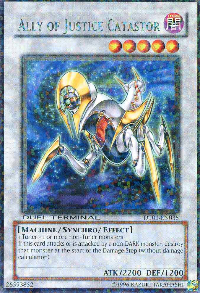 Ally of Justice Catastor [DT01-EN035] Rare | Card Merchant Takapuna