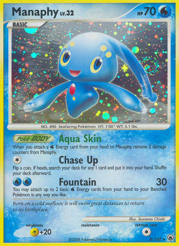 Manaphy (8/100) [Diamond & Pearl: Majestic Dawn] | Card Merchant Takapuna