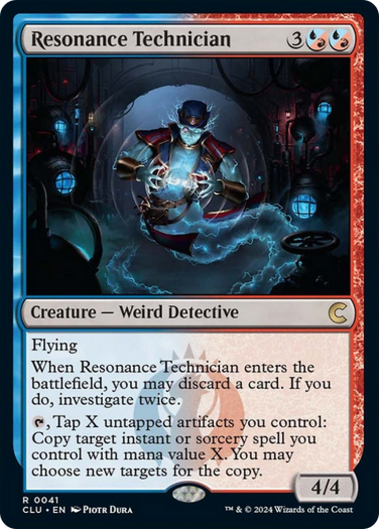 Resonance Technician [Ravnica: Clue Edition] | Card Merchant Takapuna