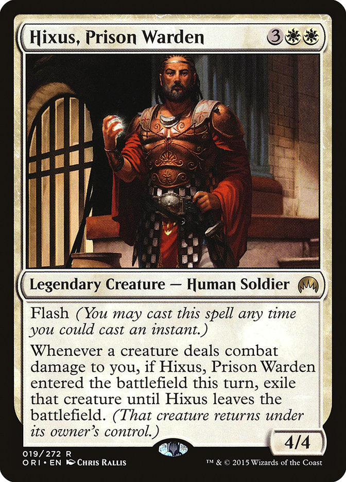 Hixus, Prison Warden [Magic Origins] | Card Merchant Takapuna