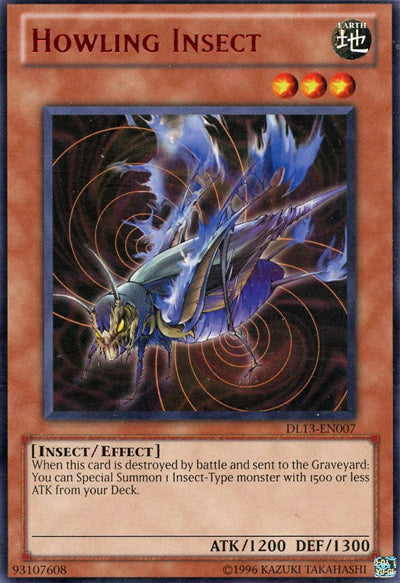 Howling Insect (Red) [DL13-EN007] Rare | Card Merchant Takapuna