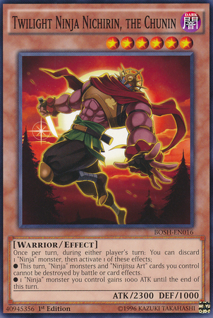 Twilight Ninja Nichirin, the Chunin [BOSH-EN016] Common | Card Merchant Takapuna