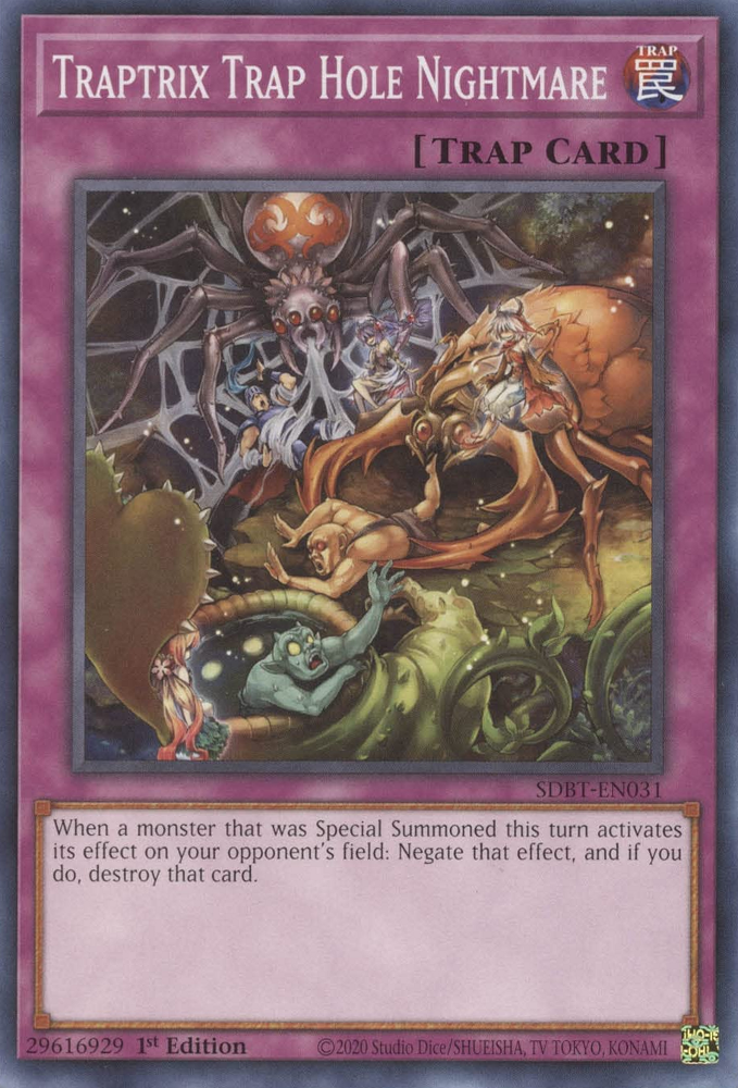 Traptrix Trap Hole Nightmare [SDBT-EN031] Common | Card Merchant Takapuna
