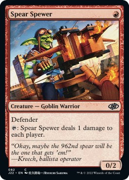 Spear Spewer [Jumpstart 2022] | Card Merchant Takapuna