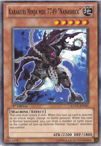 Karakuri Ninja mdl 7749 "Nanashick" [EXVC-EN031] Common | Card Merchant Takapuna