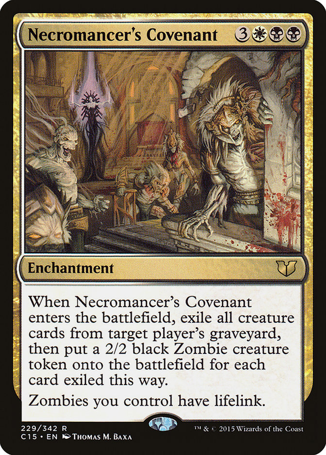 Necromancer's Covenant [Commander 2015] | Card Merchant Takapuna