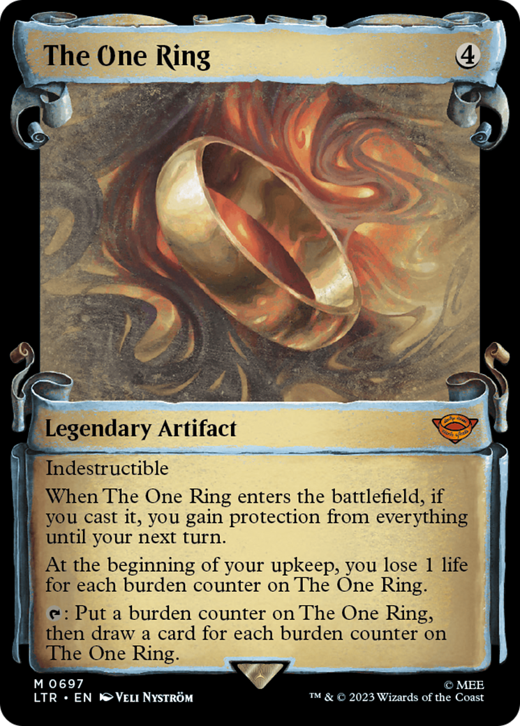 The One Ring [The Lord of the Rings: Tales of Middle-Earth Showcase Scrolls] | Card Merchant Takapuna