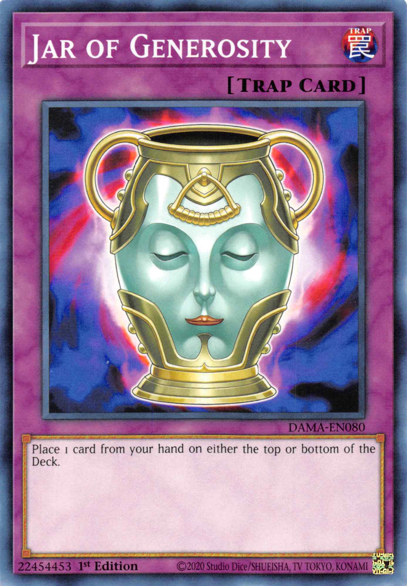 Jar of Generosity [DAMA-EN080] Common | Card Merchant Takapuna