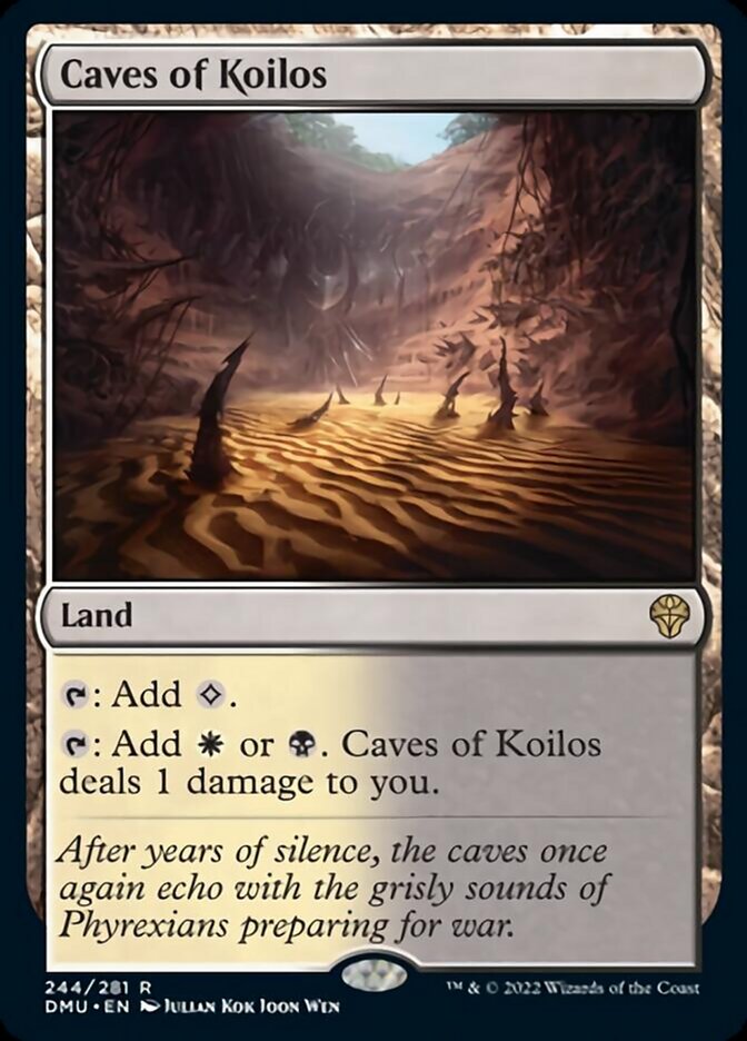 Caves of Koilos [Dominaria United] | Card Merchant Takapuna