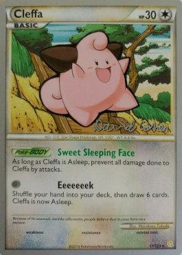 Cleffa (17/123) (Twinboar - David Cohen) [World Championships 2011] | Card Merchant Takapuna