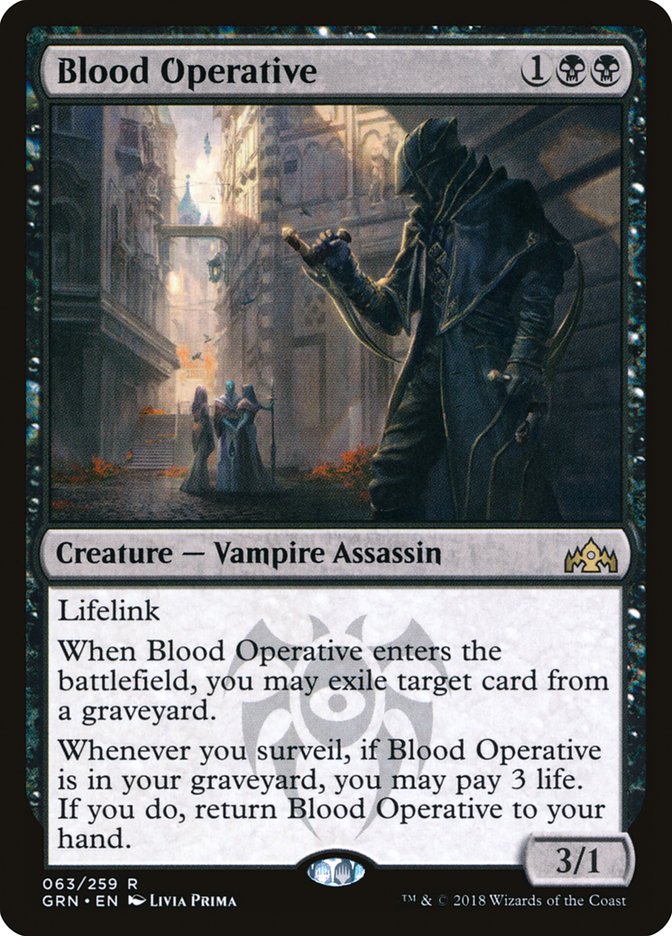 Blood Operative [Guilds of Ravnica] | Card Merchant Takapuna