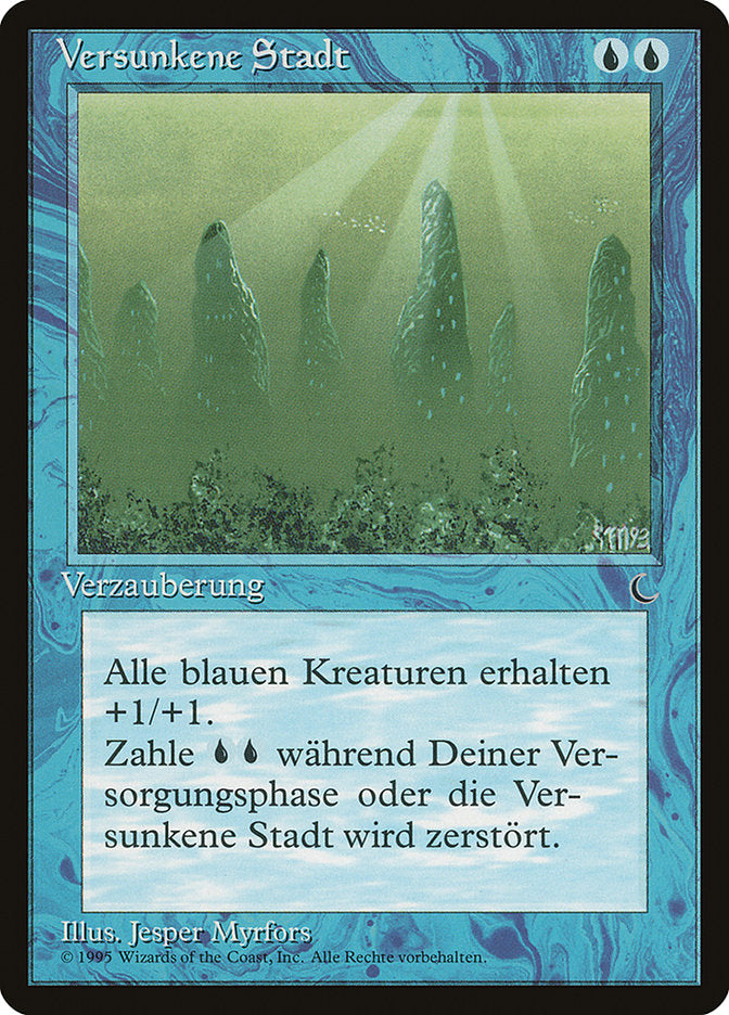 Sunken City (German) - "Versunkene Stadt" [Renaissance] | Card Merchant Takapuna