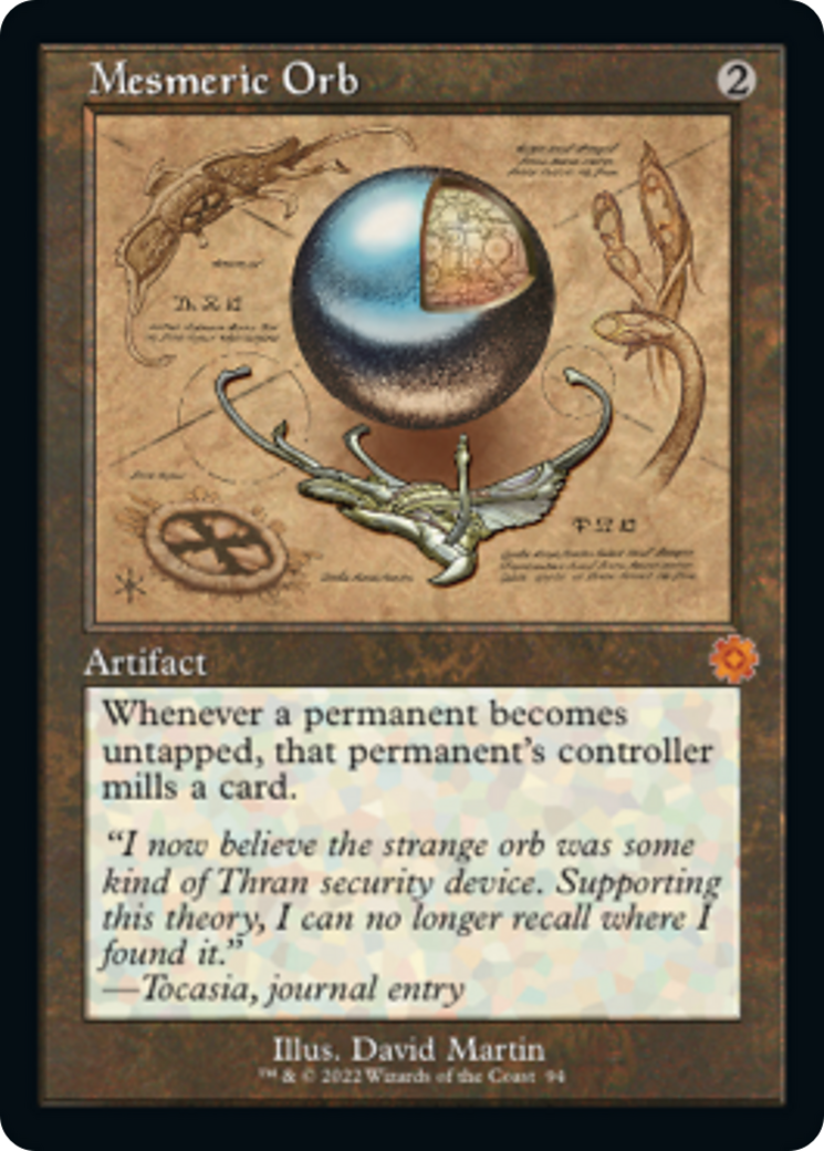 Mesmeric Orb (Retro Schematic) [The Brothers' War Retro Artifacts] | Card Merchant Takapuna