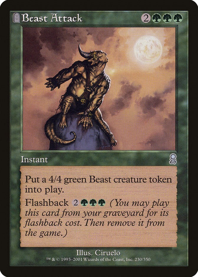 Beast Attack [Odyssey] | Card Merchant Takapuna