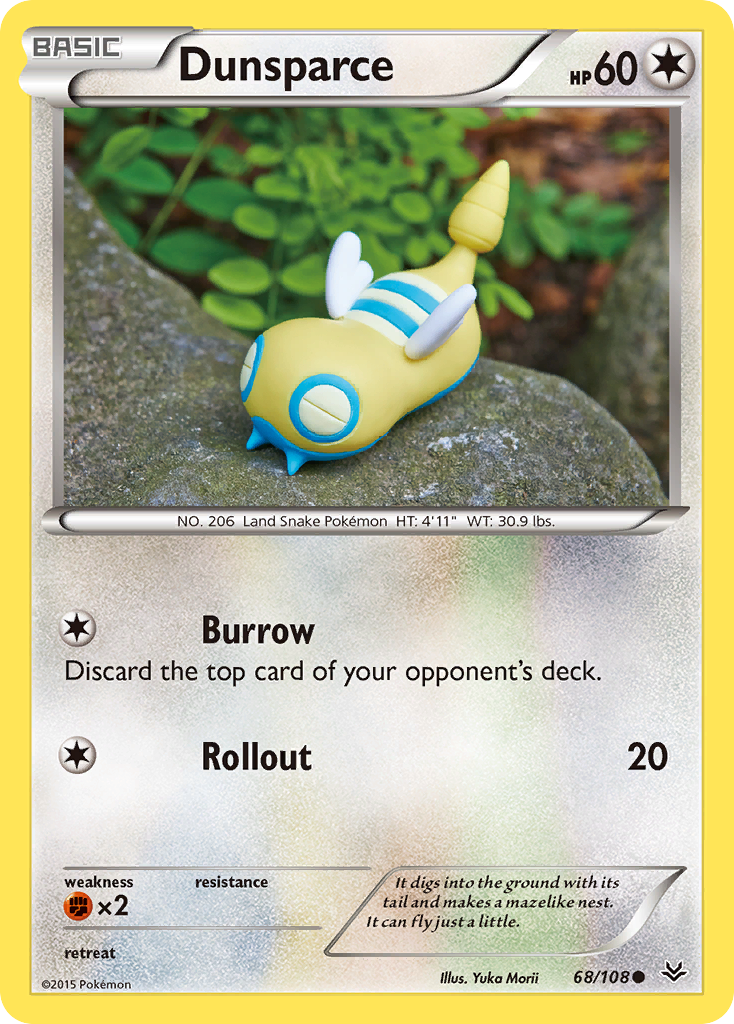 Dunsparce (68/108) [XY: Roaring Skies] | Card Merchant Takapuna