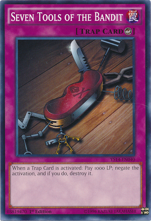 Seven Tools of the Bandit [YS14-EN040] Common | Card Merchant Takapuna