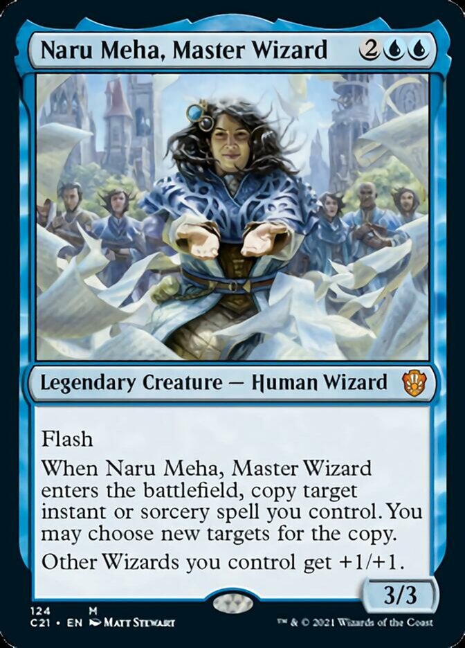 Naru Meha, Master Wizard [Commander 2021] | Card Merchant Takapuna