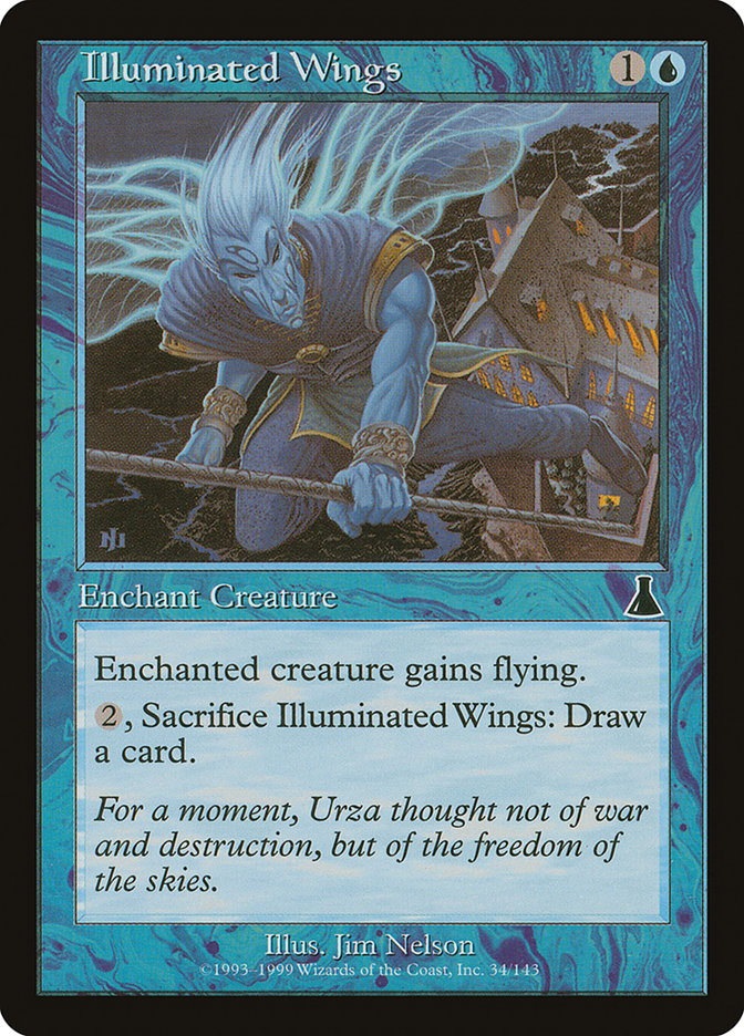 Illuminated Wings [Urza's Destiny] | Card Merchant Takapuna