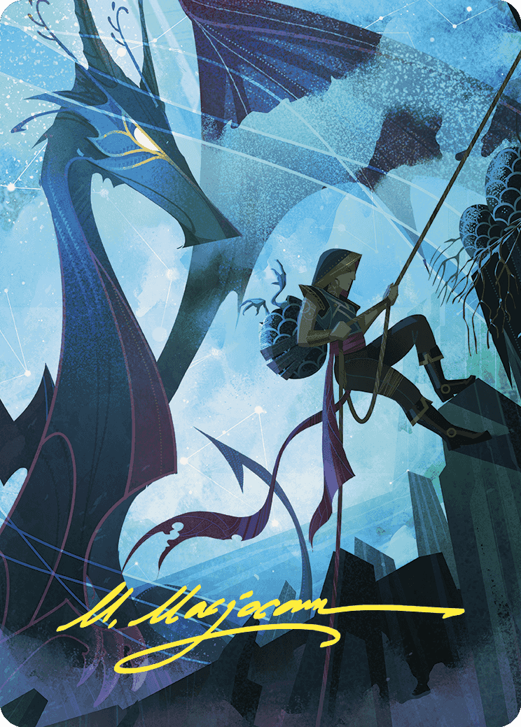 Hatching Plans Art Card (Gold-Stamped Signature) [Wilds of Eldraine Art Series] | Card Merchant Takapuna