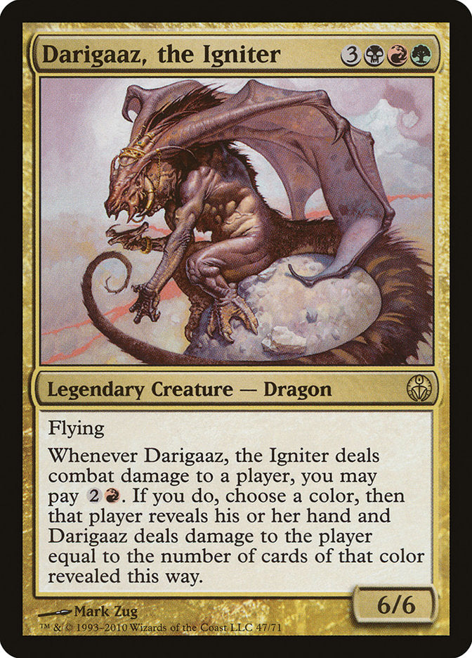 Darigaaz, the Igniter [Duel Decks: Phyrexia vs. the Coalition] | Card Merchant Takapuna