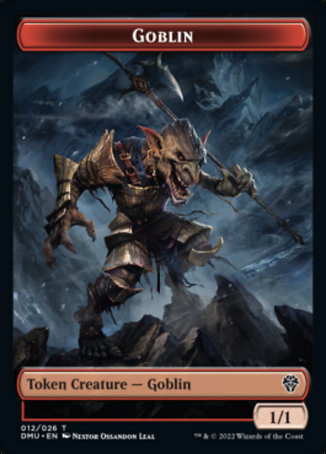 Goblin Token [Dominaria United Tokens] | Card Merchant Takapuna