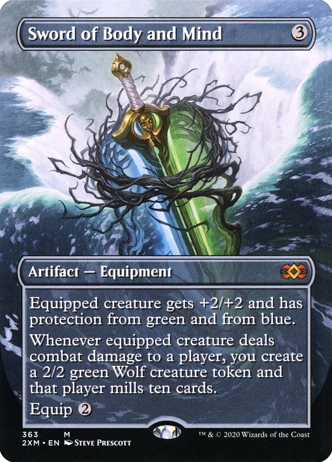 Sword of Body and Mind (Toppers) [Double Masters] | Card Merchant Takapuna