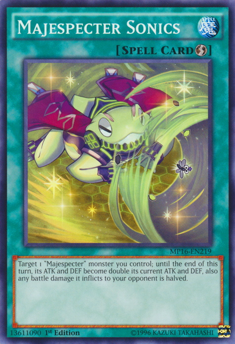 Majespecter Sonics [MP16-EN219] Common | Card Merchant Takapuna