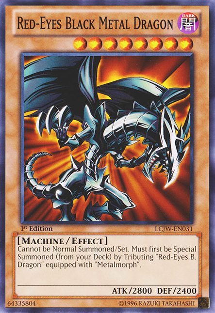 Red-Eyes Black Metal Dragon [LCJW-EN031] Common | Card Merchant Takapuna