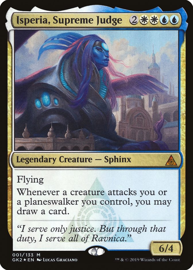 Isperia, Supreme Judge [Ravnica Allegiance Guild Kit] | Card Merchant Takapuna